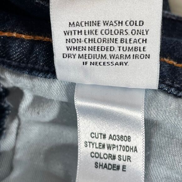 Hudson Distressed Bootcut Jeans Sz 30 - Picture 10 of 13